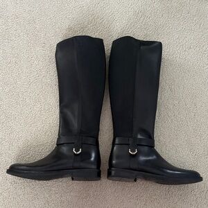 Elegant Black Riding Boots